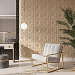 Гипсовая 3D Панель M-106 варинант исполнения - 2 | Loft Concept в Сочи