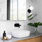 Бра с матовым плафоном в форме шара и зеркальной плоской панелью Lunar Echo  варинант исполнения - 2 | Loft Concept в Сочи