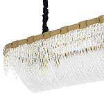 Люстра с хрустальными подвесками Riche Crystal Metal Chandelier 12 варинант исполнения - 3 | Loft Concept в Сочи