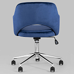 Кресло для компьютерного стола Veloury Blue варинант исполнения - 5 | Loft Concept в Сочи