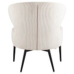 Современное мягкое кресло на металлических ножках Rakush Milk варинант исполнения - 3 | Loft Concept в Сочи