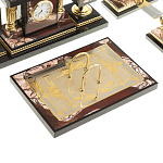 Настольный письменный набор из яшмы Manager Organizer варинант исполнения - 4 | Loft Concept в Сочи