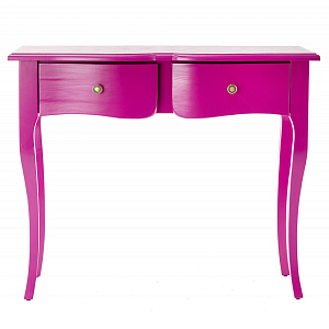 Консоль с выдвижными ящиками Colorfy Pink