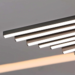 Люстра в виде распахнутых крыльев из тонких металлических планок Flight of Freedom варинант исполнения - 13 | Loft Concept в Сочи