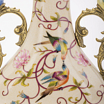 Ваза из фарфора с бронзовыми вставками Eden Garden варинант исполнения - 6 | Loft Concept в Сочи