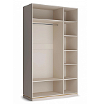 Шкаф трёхстворчатый платяной Satin Furniture варинант исполнения - 2 | Loft Concept в Сочи