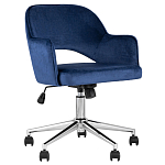 Кресло для компьютерного стола Veloury Blue варинант исполнения - 1 | Loft Concept в Сочи