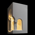 Встраиваемый в стену гипсовый светильник под покраску с арками и рельефными колоннами Antiquity Athena варинант исполнения - 5 | Loft Concept в Сочи