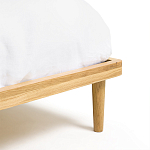 Кровать из массива дуба с пружинным блоком Mateta варинант исполнения - 7 | Loft Concept в Сочи