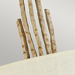 Бра с белым абажуром и элементами в виде натуральных веток Hinkley варинант исполнения - 2 | Loft Concept в Сочи