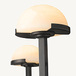 Люстрас 6-ю мраморными плафонами в форме купола Light Warm Light варинант исполнения - 1 | Loft Concept в Сочи