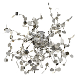 Бра с металлическими круглыми элементами Terzani Argent варинант исполнения - 2 | Loft Concept в Сочи