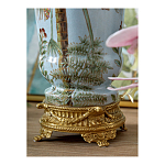 Ваза из фарфора с бронзовыми элементами Tropical Garden варинант исполнения - 5 | Loft Concept в Сочи