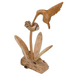 Статуэтка из дерева колибри Animals of the World варинант исполнения - 4 | Loft Concept в Сочи