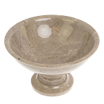 Конфетница из бежевого мрамора Stone Candy Bowl варинант исполнения - 2 | Loft Concept в Сочи