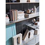 Модульный навесной стеллаж GRADUATE Bookshelves варинант исполнения - 5 | Loft Concept в Сочи