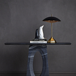 Настольная лампа с перфорированным металлическим рассеивателем Through варинант исполнения - 3 | Loft Concept в Сочи