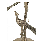 Столик с круглой стеклянной столешницей и корпусом в виде двух павлинов на ветке Table Two Peacocks варинант исполнения - 5 | Loft Concept в Сочи