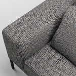 Мебельная ткань Шенилл серый цвет 142 см T4-46 варинант исполнения - 9 | Loft Concept в Сочи