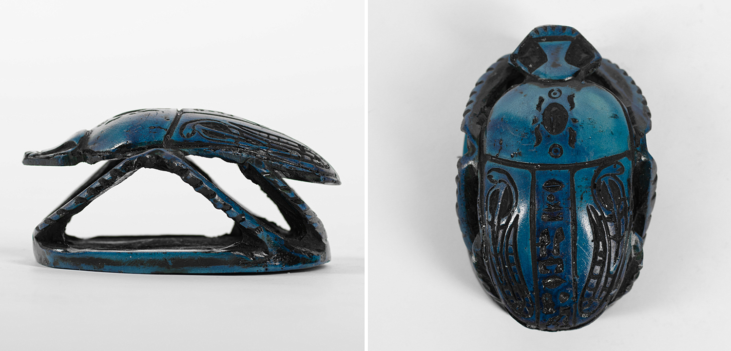 Статуэтка Скарабей маленький Scarab Beetle turquoise - Loft-Concept в Сочи
