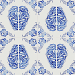 Плитка с узором Мозг варинант исполнения - 1 | Loft Concept в Сочи