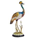 Статуэтка Венценосный журавль  варинант исполнения - 1 | Loft Concept в Сочи