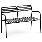 Скамья из алюминия Mack Metal Bench Black варинант исполнения - 1 | Loft Concept в Сочи