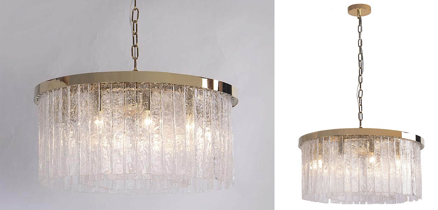 Люстра Crystal Harvey Gold Chandelier 60 Люстра Crystal Harvey Gold Chandelier 60 - Loft-Concept в Сочи