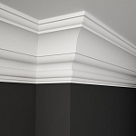 Гладкий карниз KT-17 варинант исполнения - 1 | Loft Concept в Сочи