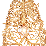 Подвесной светильник золотой в виде кораллов Coral Decor варинант исполнения - 1 | Loft Concept в Сочи