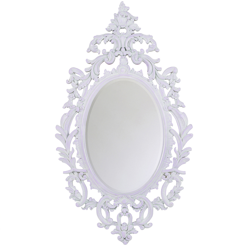 Зеркало в ажурной раме с эффектом старины Classic Ornament Mirror Бежевый Зеркало в Сочи | Loft Concept 