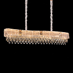 Люстра волнистой формы с каскадом из прозрачного хрусталя Constant Sparks варинант исполнения - 4 | Loft Concept в Сочи