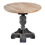 Столик кофейный с резным античным узором Antique Engraving варинант исполнения - 1 | Loft Concept в Сочи