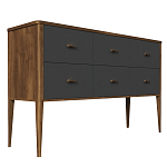 Консоль 6 ящиков из массива бука Tasteful Furniture варинант исполнения - 2 | Loft Concept в Сочи