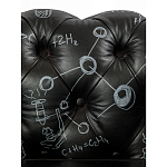 Кресло "Умный Умник" Rick and Morty graffiti chair натуральная кожа  варинант исполнения - 5 | Loft Concept в Сочи