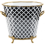 Кашпо Golden handles варинант исполнения - 1 | Loft Concept в Сочи