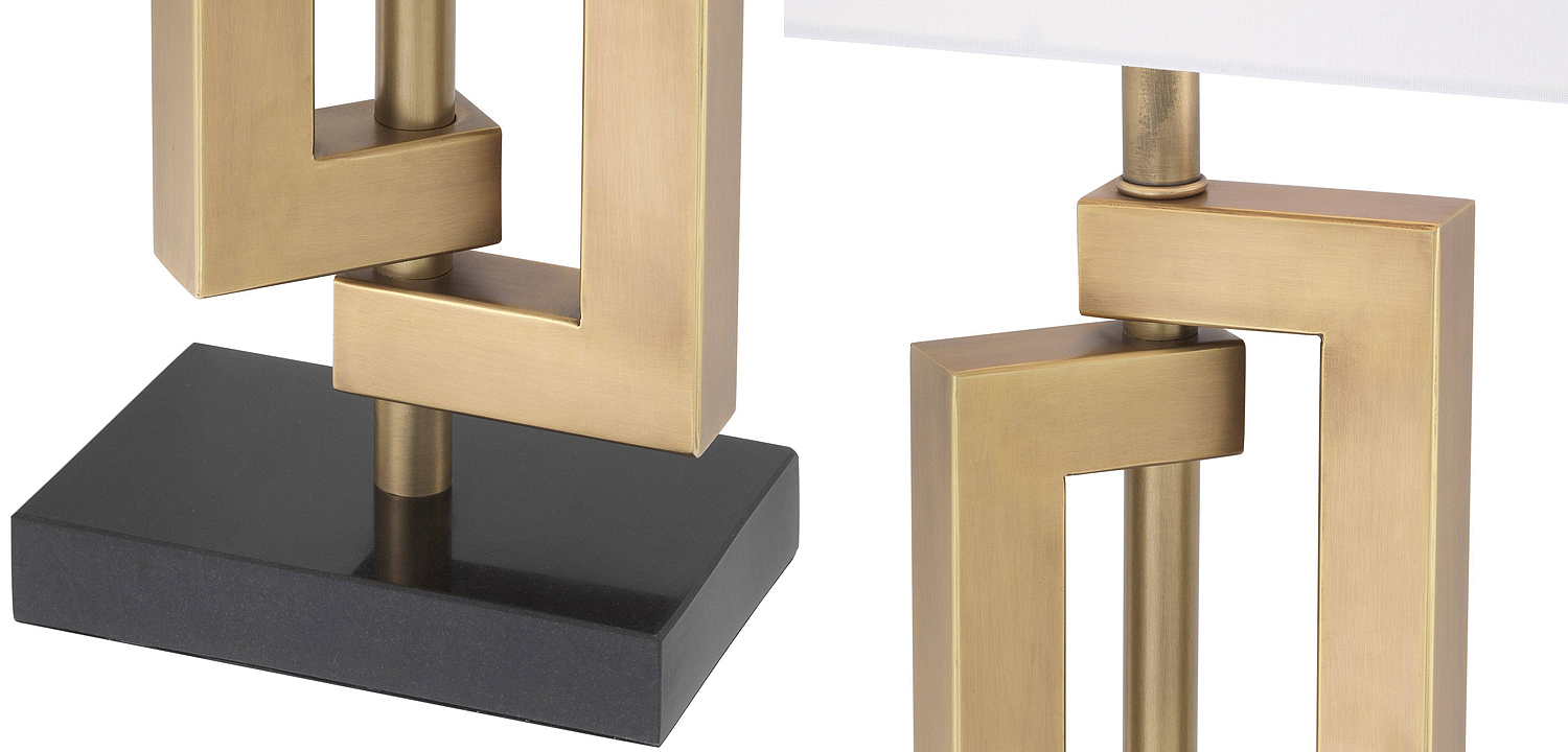 Настольная лампа Eichholtz Table Lamp Leroux brass Настольная лампа Eichholtz Table Lamp Leroux brass - Loft-Concept в Сочи