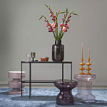 Кофейный столик стеклянный Elegant Lilac Glass Model варинант исполнения - 1 | Loft Concept в Сочи