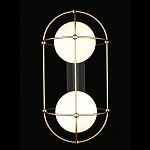 Бра настенное с 2 белыми плафонами Karina варинант исполнения - 1 | Loft Concept в Сочи