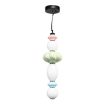 Подвесной светильник фигурный с керамическими элементами 24W LED Fragrant Light варинант исполнения - 3 | Loft Concept в Сочи