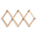 Настенная деревянная раздвижная вешалка Larson Wood Hanger варинант исполнения - 6 | Loft Concept в Сочи