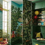 Обои ручная роспись Little London Jubilee Colourway варинант исполнения - 4 | Loft Concept в Сочи