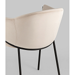Стул Brace велюр молочный варинант исполнения - 3 | Loft Concept в Сочи