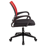 Офисное кресло с основанием из черного пластика Desk chairs Red варинант исполнения - 3 | Loft Concept в Сочи