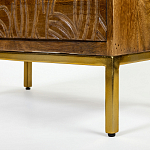 Прикроватная тумба с фактурным фасадом Termite варинант исполнения - 6 | Loft Concept в Сочи