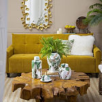 Ваза фарфоровая с ручной росписью Leopard Collection  варинант исполнения - 8 | Loft Concept в Сочи