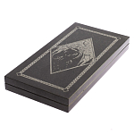 Подарочные нарды из натурального камня с гравировкой Backgammon from Stone варинант исполнения - 7 | Loft Concept в Сочи
