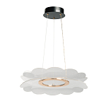 Люстра с прозрачным волнистым плафоном в форме цветка Ethereal Bloom варинант исполнения - 2 | Loft Concept в Сочи