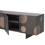 Дизайнерский комод с декором в виде круглых элементов на фасаде Matisse варинант исполнения - 2 | Loft Concept в Сочи