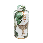 Ваза фарфоровая с ручной росписью Leopard Collection  варинант исполнения - 3 | Loft Concept в Сочи